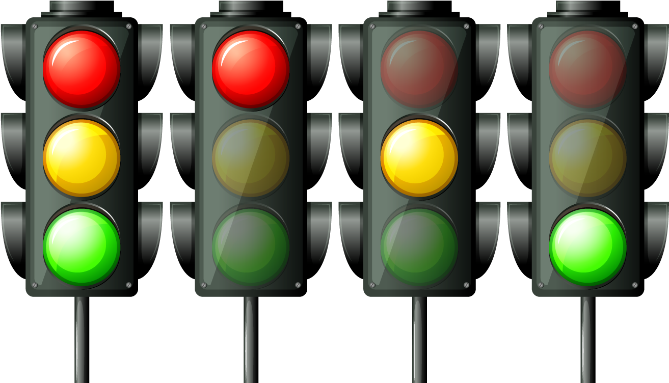 Разноцветные Панели От Бюджетного Iphone - Traffic Light (1350x810)