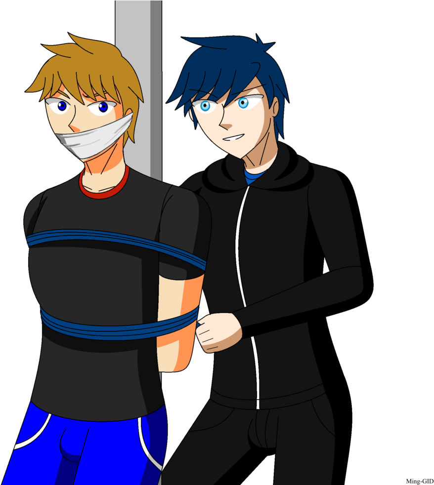 Ray On Ray Kidnapping By Ming-gid - Cartoon (1024x981)