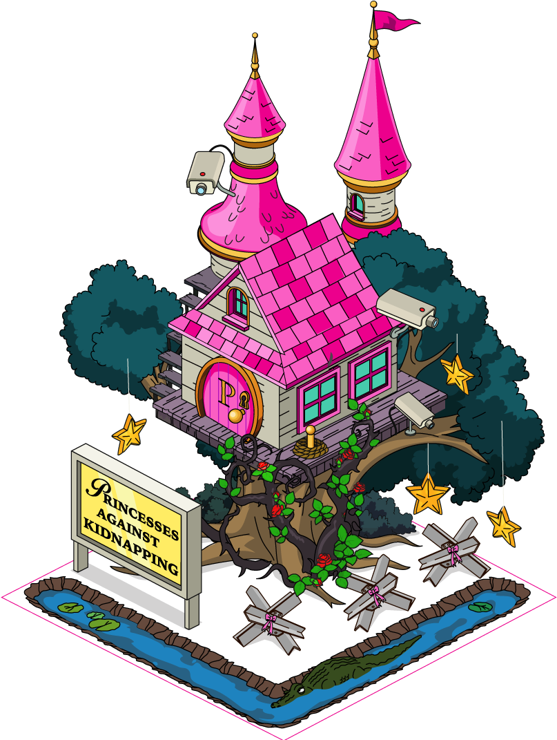 Fg Building Princessclubhouse - Birthday Cake (1009x1154)