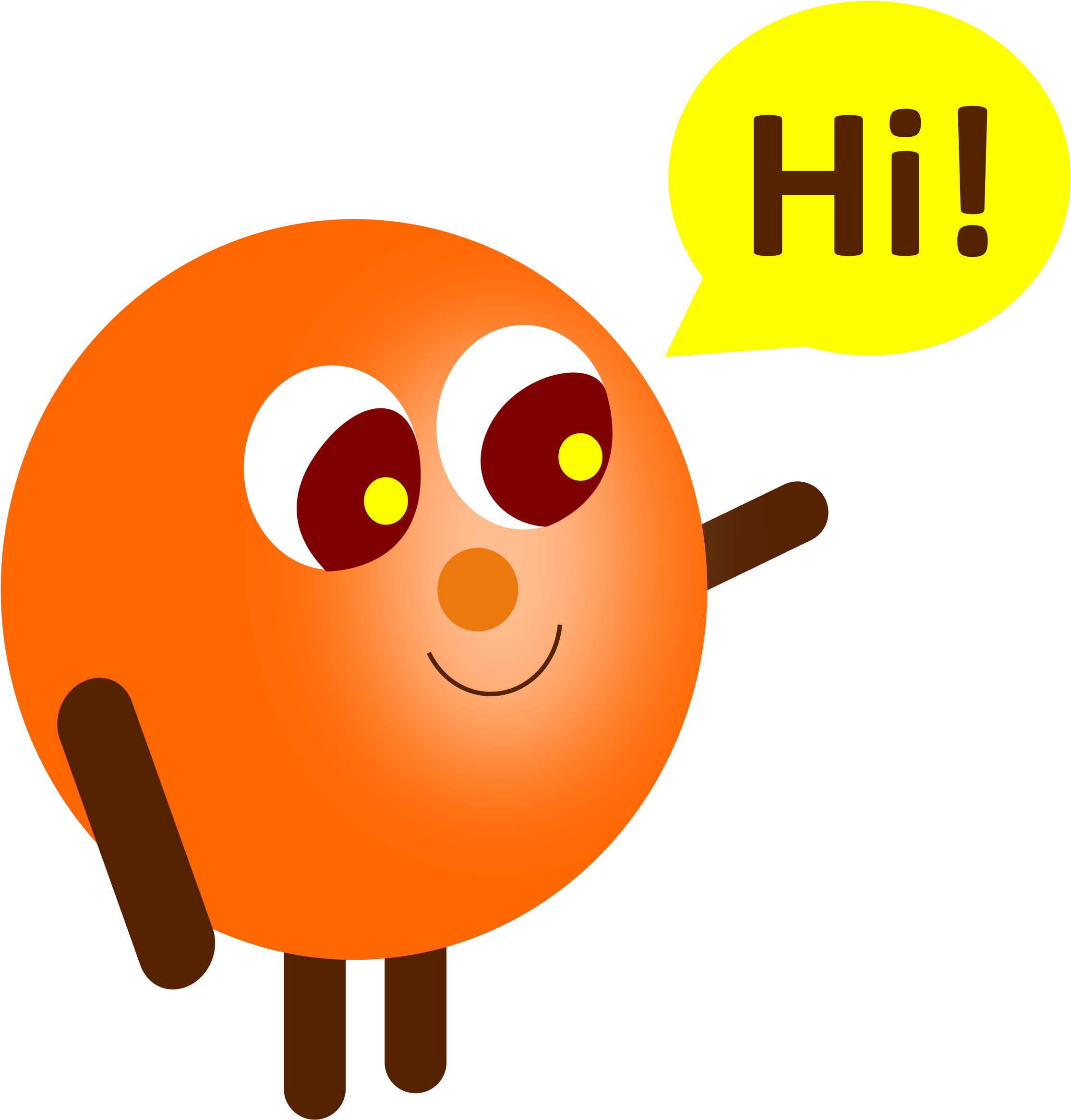 Avril Lavigne - Hi Clip Art (2400x2400)