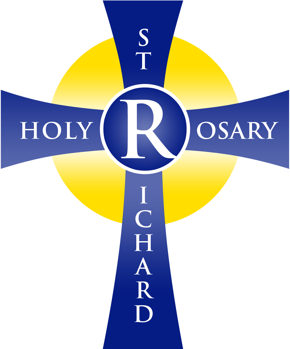 Our Lady Of The Holy Rosary-st - Holy Rosary St Richard Logo (1000x1204)