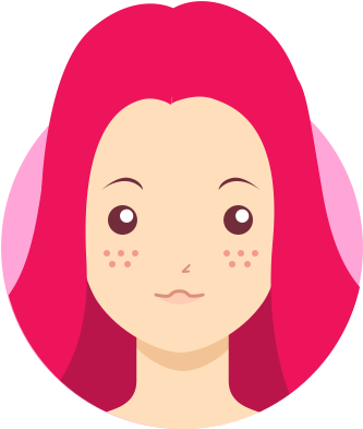 Acne Prone - Acne Pic Cartoon Png (416x416)