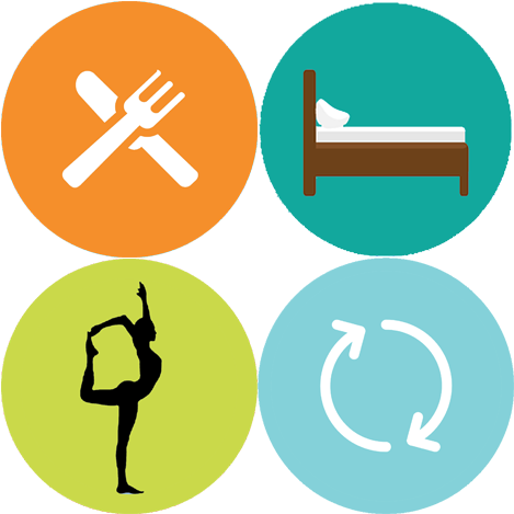 Eat, Sleep, And Move Your Way To A New You - Set Of 2 Premium Cork Yoga Blocks (500x500)