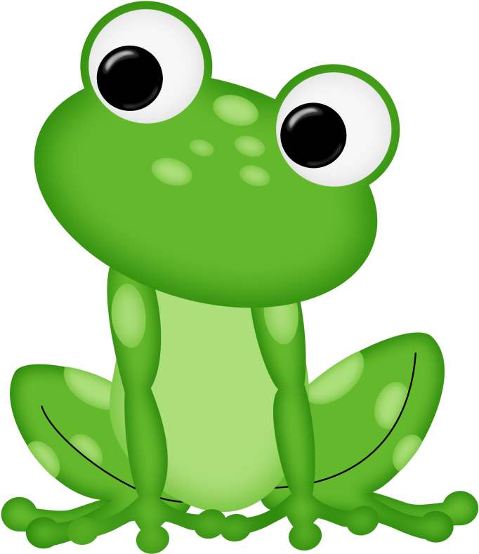 Фото, Автор K - Cartoon Girl Frog (689x800)