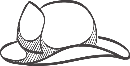 Sketch Icon Of A Fireman Hat - Icon (550x282)