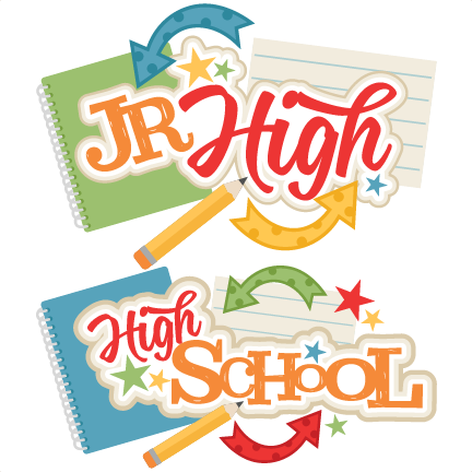 Jr High And High School Titles - Junior High Clip Art (432x432)