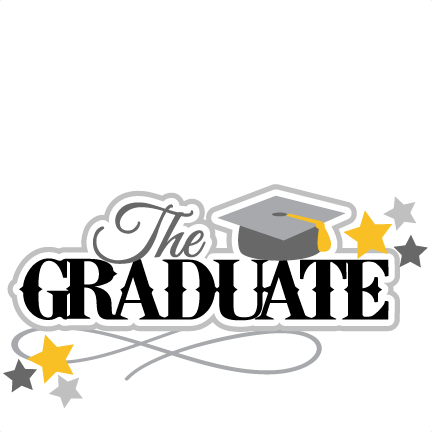 The Graduate Svg Scrapbook Title - Graduate Svg (432x432)