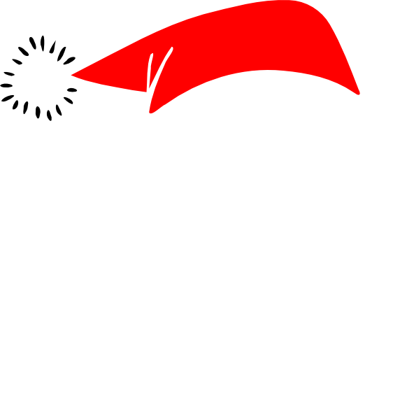 Santa Beard Clipart - Santa Claus Beard Clipart (582x599)
