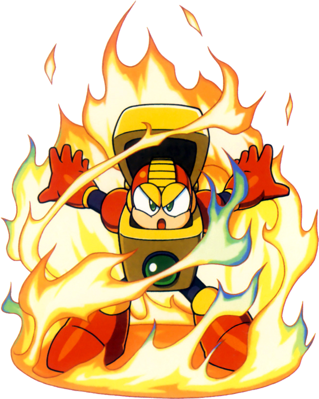 Video Game Characters I Want As Action Figures By Megarainbowdash2000 - Heat Man Mega Man (675x839)