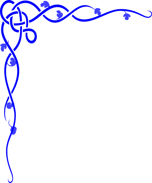 Fireman Wedding Clip Art Vector - Clip Art Blue Borders (492x594)