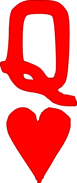 Queen Of Hearts Clip Art - Queen Of Hearts Clipart (246x587)