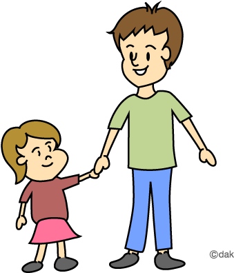 Inspirational Father Daughter Clipart Gallery For Dad - Am An Only Child (400x400)