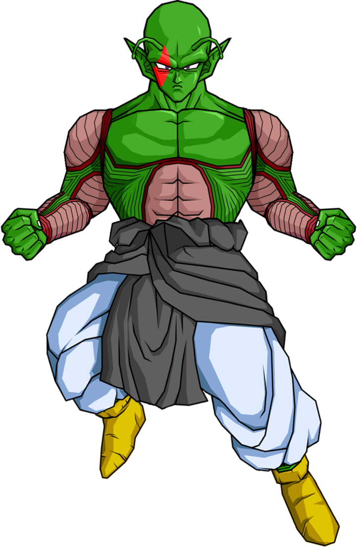 Red Namekian S Father Ad By Db Own Universe Arts-d48r1fu - Dragon Ball Z Piccolo (722x1106)