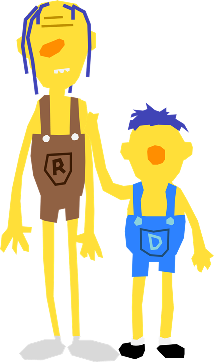 Father And Son By Samueljellis - Dhmis Father (694x1185)