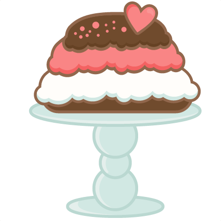 Craft Clip Art Valentine&on Pinterest - Valentine's Day Cake Clip Art (432x432)