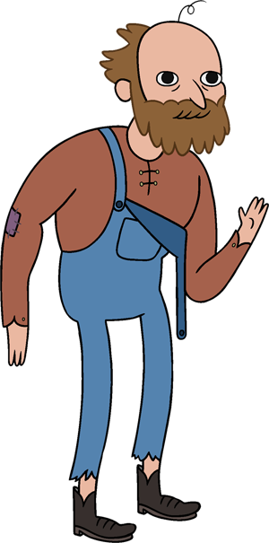Martin Mertens Adventure Time Finn Dad 300x605 Png Clipart Download