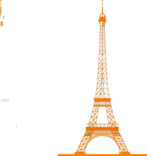 Eiffel Tower Clip Art (564x599)