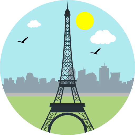 Eiffel Tower Free Icon - Eiffel Tower Icon Png (512x512)