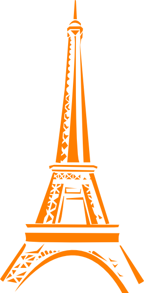 Pink Eiffel Tower Clip Art (294x595)