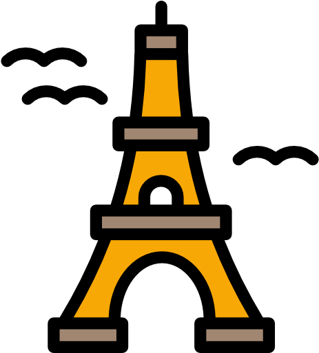 Eiffel Tower Free Icon - Eiffel Tower Icon Png (512x512)