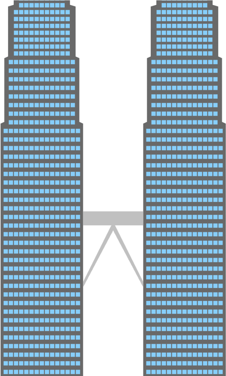 Twin Towers Clipart - Ski (1600x1200)