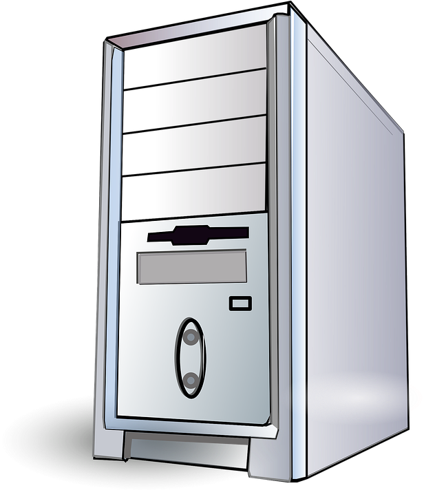 Desktop Tower Clipart - Microsoft Windows Server 2008 Terminal Services - 5 (657x720)