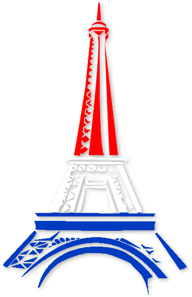 Think Of A Familiar French Expression In Three Words, - Eiffel Tower Clipart (400x600)