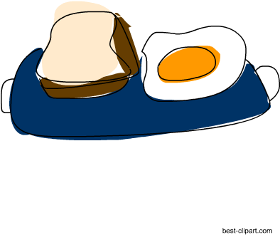Breakfast In A Tray, Free Png Clip Art - Clip Art (450x450)