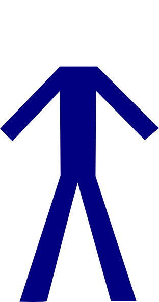 Boy Body Clip Art At Clker - Body Cartoon Drawing Transparent (312x593)