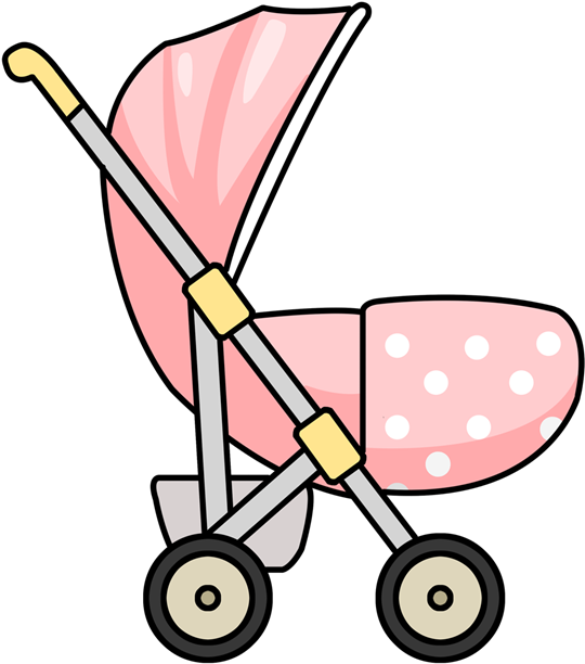 Image Of Baby Stroller Clipart Pix For Stroller Clip - Clipart Stroller (600x672)