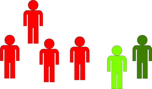 Body Icon Dark Clip Art At Clker - Red Body Icon (600x352)