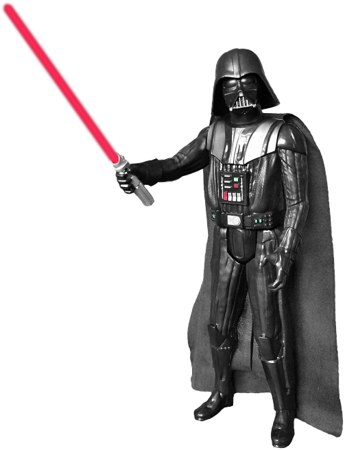Darth Vader Cartoon Clip Art - Darth Vader Transparent Background (558x720)