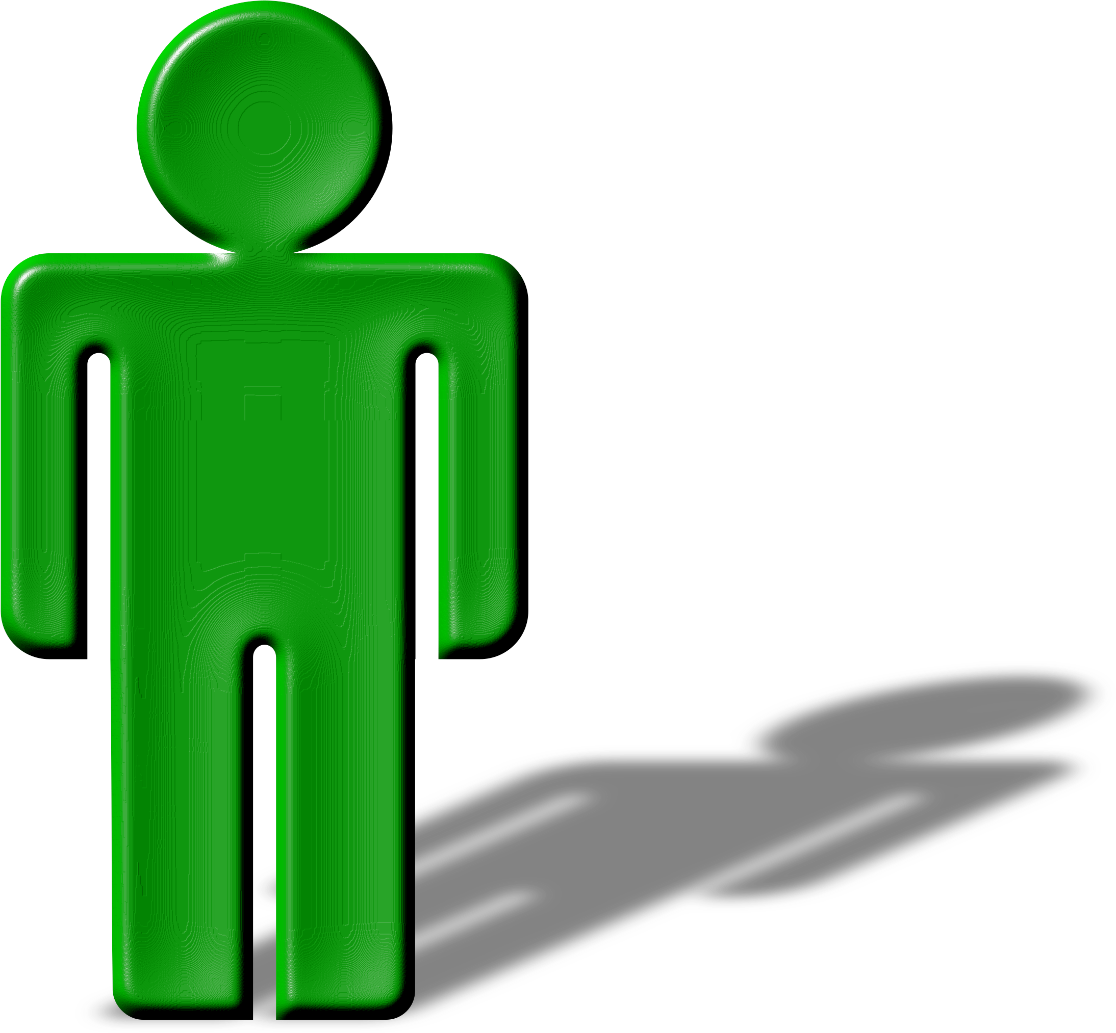 Clipart Shadow Man - Shadow Clipart Png (2290x2400)