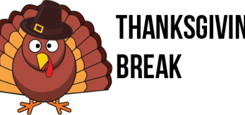 Students Will Take November 21-november 25 Off For - Turkey T Shirt Roblox (780x366)