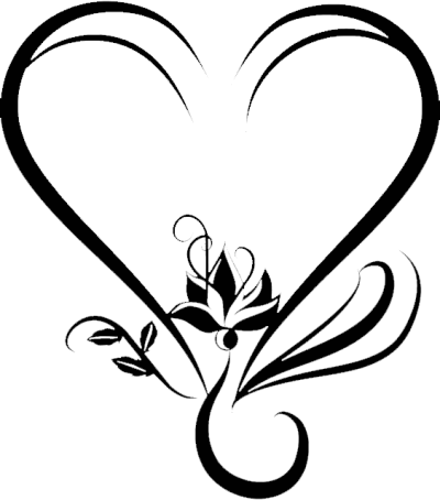 Dark, Heart, Wedding Png Transparent Png Images - Wedding Symbol Clipart Png (400x454)