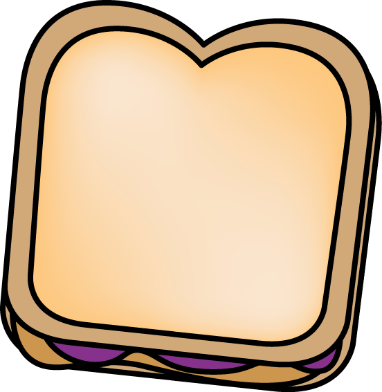 Peanut Butter And Jelly Sandwich - Peanut Butter And Jelly Sandwich (552x567)