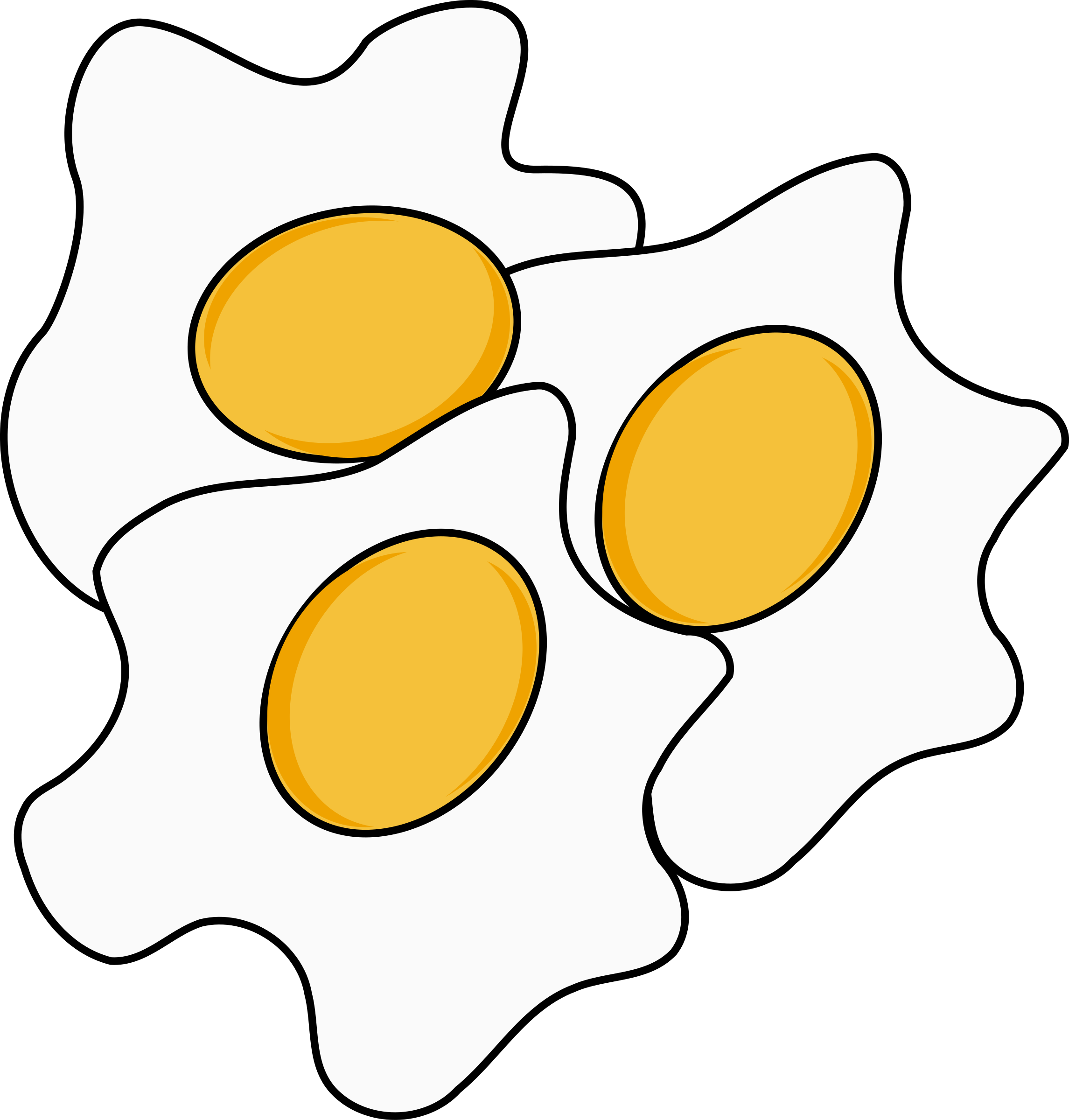 Breakfast Clipart Fried Egg - Eggs Clip Art (2291x2400)