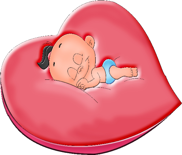 Funny Baby Cartoon Valentine Clip Art Images - Clip Art (600x600)