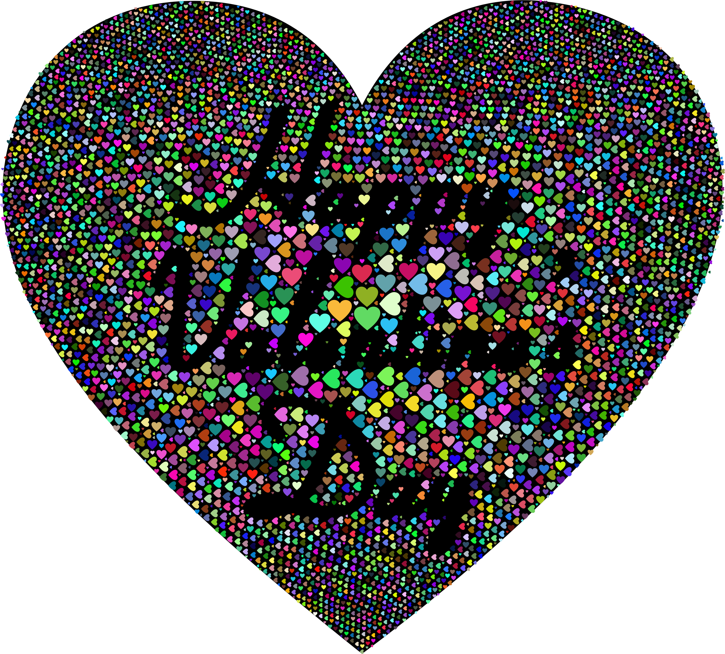Big Image - Happy Valentines Day Clipart (2310x2082)