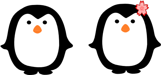 Two Penguins Clip Art At Vector Clip Art - Keep Calm And Love Penguins (600x330)