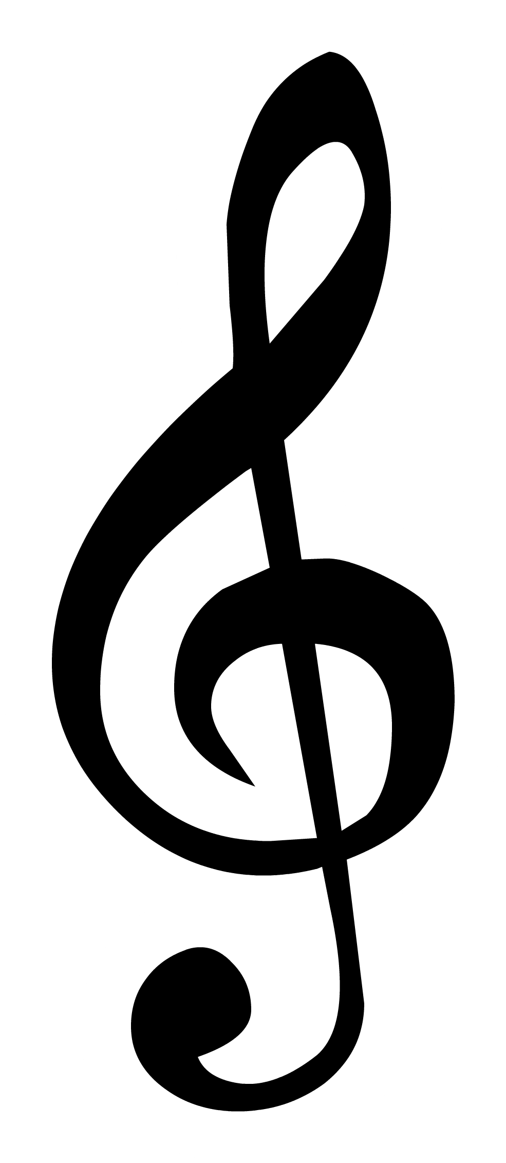Treble Clef Pin Club Penguin Wiki The Free Editable - Music Notes And Signs (985x2263)