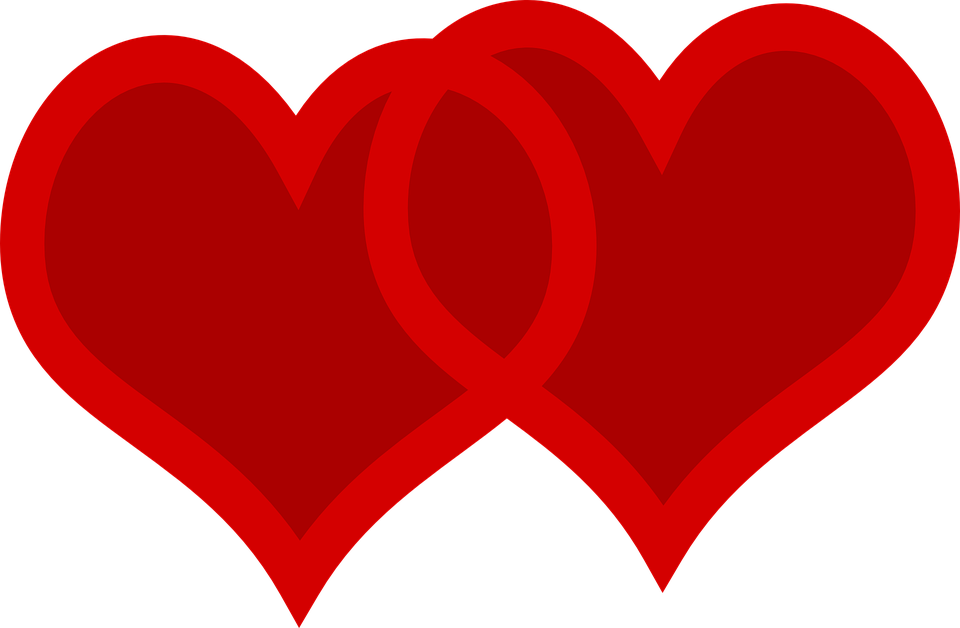 Hearts Valentine Valentine's Day Love Romance - Serca Na Walentynki (960x628)
