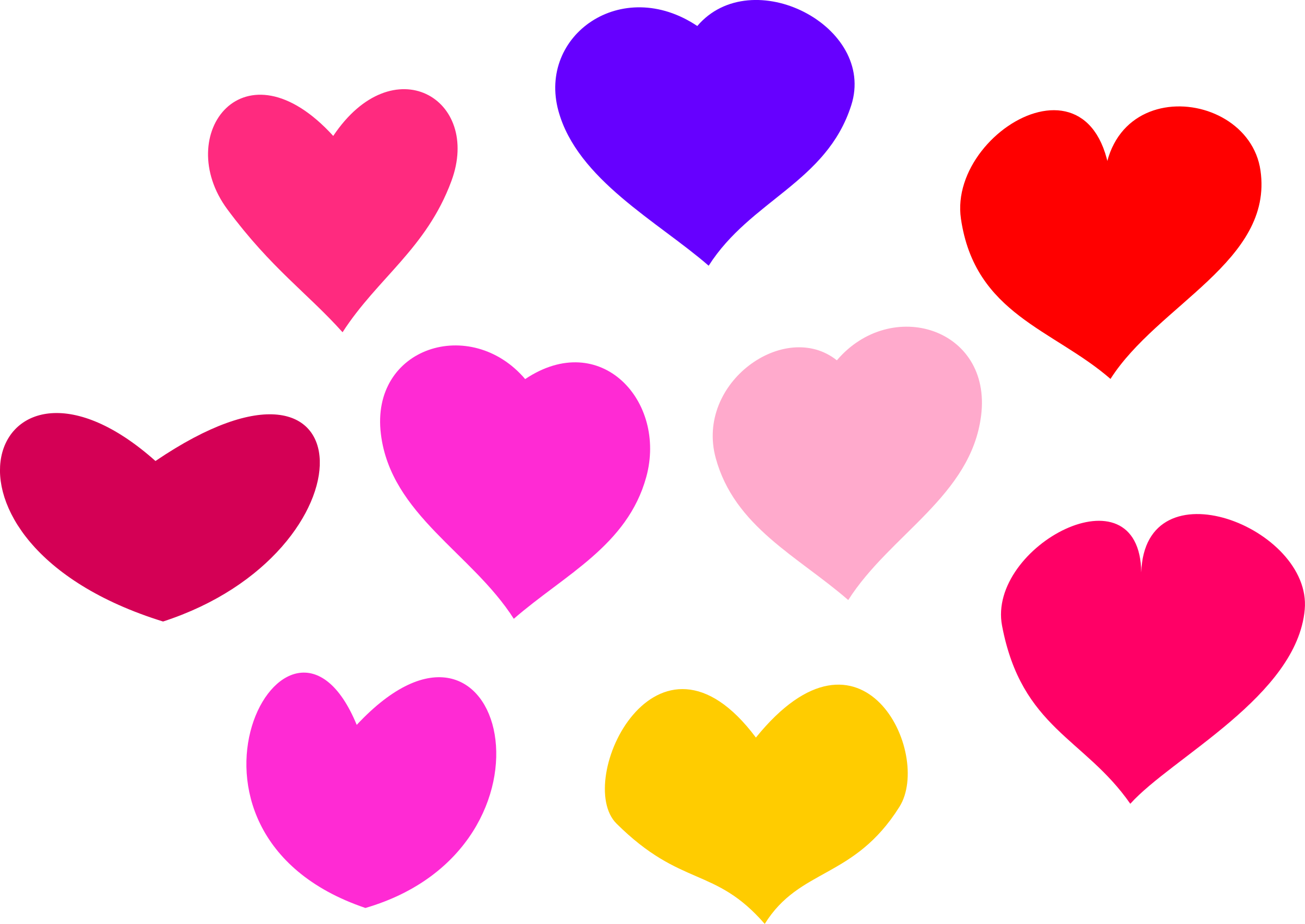 Bundle Of Hearts - Hearts (2400x1699)