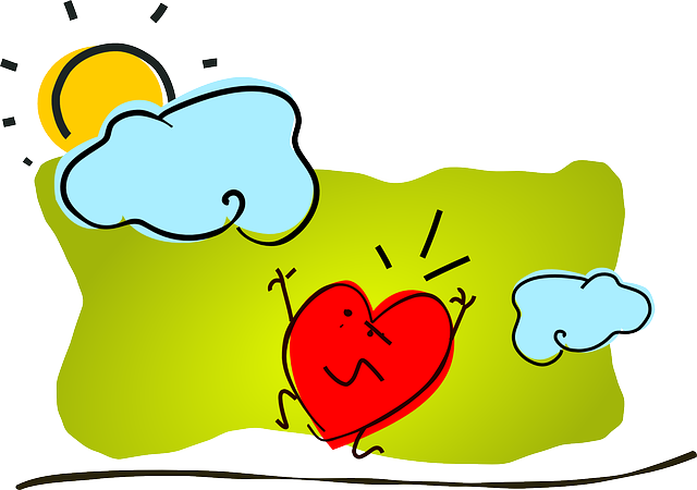 Affection Happy, Sun, Heart, Clouds, Love, Valentine, - Have A Nice Day! Tote Bag, Adult Unisex, Natural (640x450)