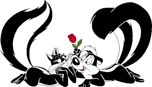 Pepe Le Peu Pixel By Janetbb - Pepe Le Pew And Penelope (547x314)