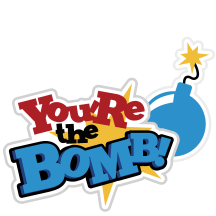 Valentine Shoes Clipart - You Are The Bomb Clip Art (432x432)