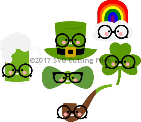 Nerdy St Pat Icons - Saint Patrick's Day (450x391)