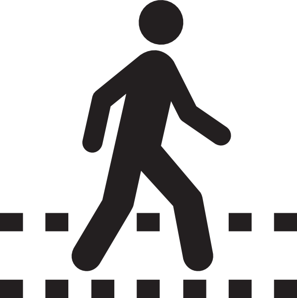 Pedestrian Clipart (600x601)