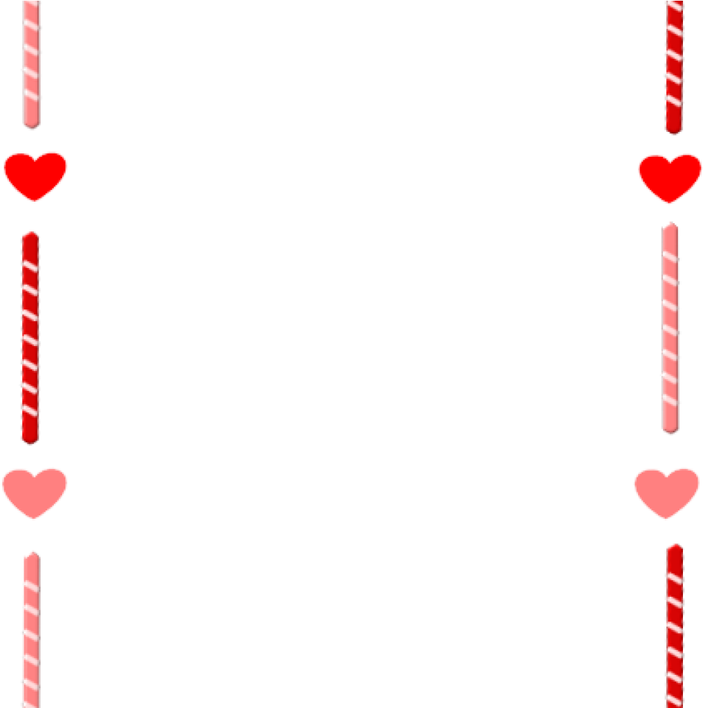 Valentines Borders Clip Art Valentines Day Border Clipart - Clip Art (1024x1024)