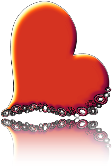 Valentine's Day Heart Romantic Symbol Clip Art - Heart (528x720)
